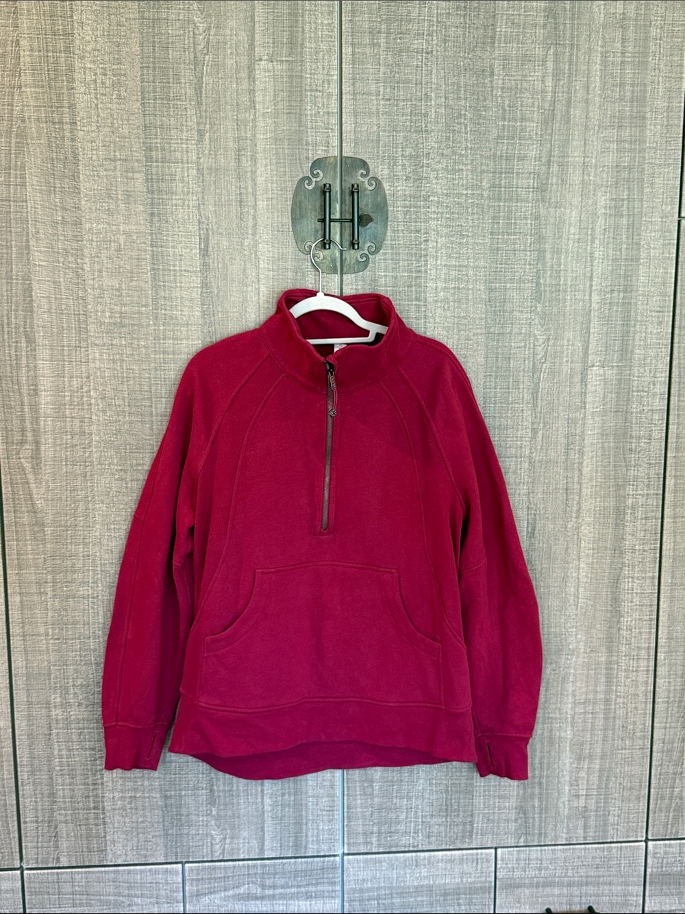 Lululemon Scuba Oversized Funnel-Neck Half Zip